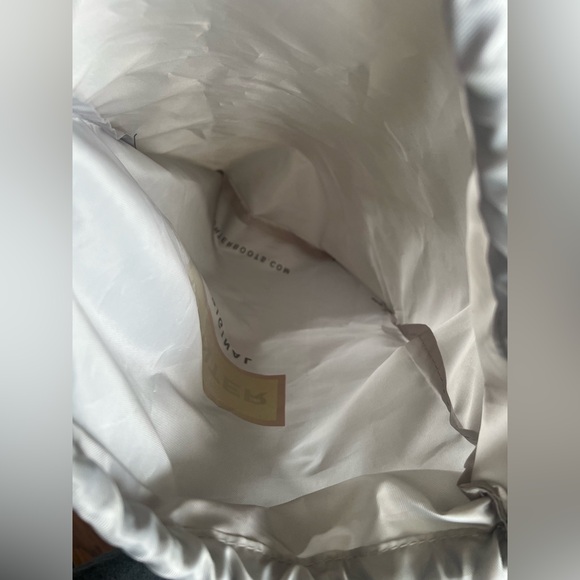 Hunter Boots Original Black Silver Cinch Backpack Bag with Drawstring Closure - Picture 11 of 13